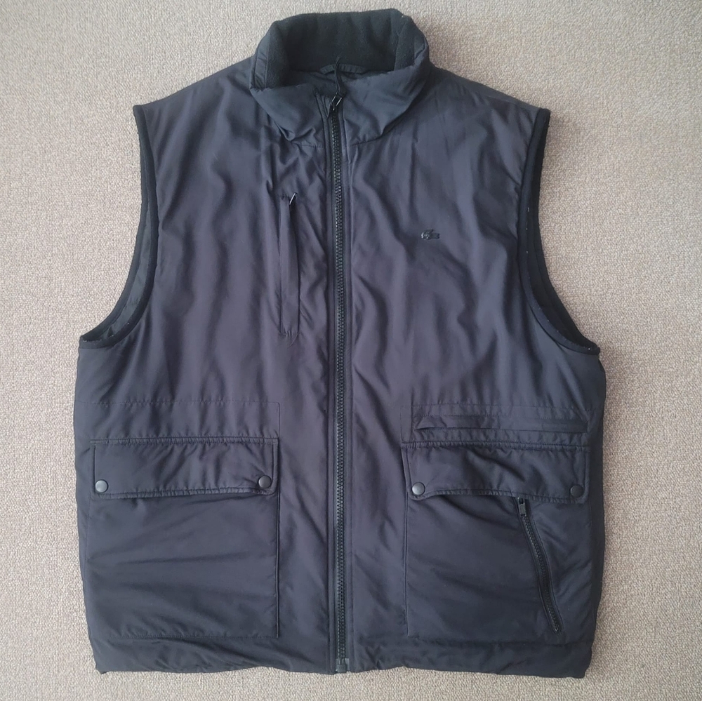 Lacoste sleeveless puffer vest